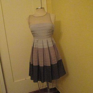 Gorgeous Classy Ryu Dressy Or Nice Casual Dress Pleated and Layers